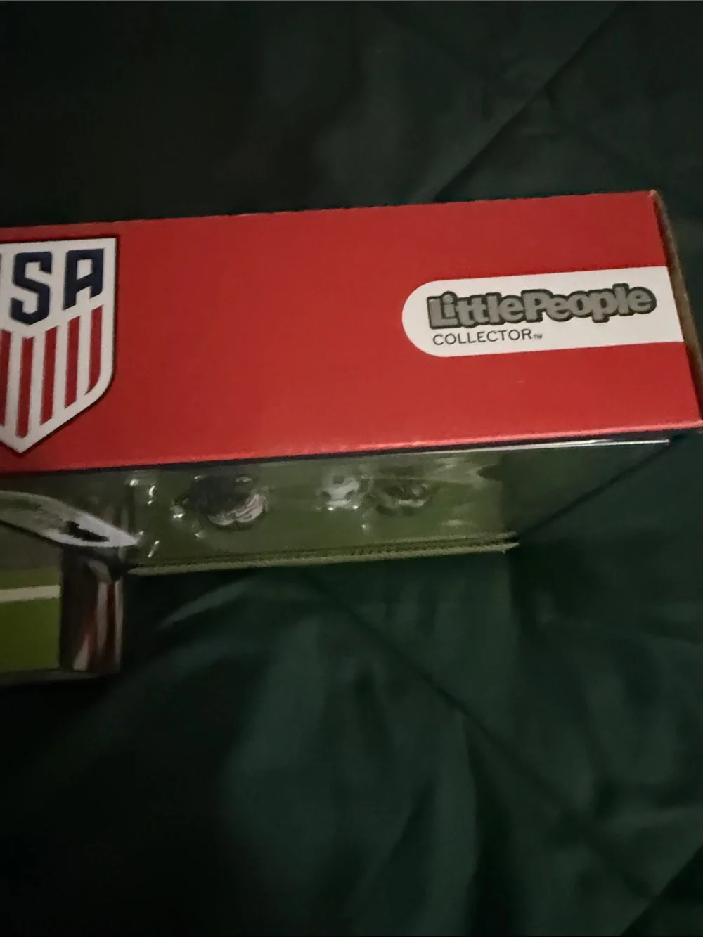 Fisher-Price Little People USA Soccer Player Duo - Red, White, Green, Black